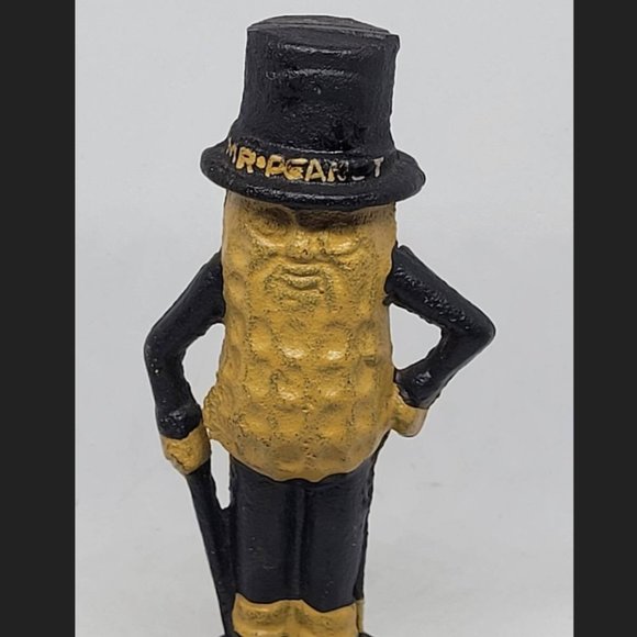 1960's cast metal Mr Peanut bank, banks, Antiques, collectible, Mr Peanut, banks - Picture 1 of 5